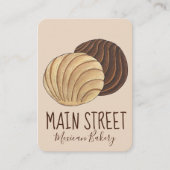 Conchas Mexicaanse Pan Dulce Brood Panadería Bakke Visitekaartje (Voorkant)