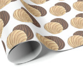 Conchas Mexicaanse Pan Dulce Zoet Brood Panadería Cadeaupapier (Rol Hoek)