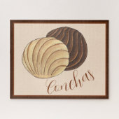 Conchas Mexicaanse Pan Dulce Zoet Brood Panadería Legpuzzel (Horizontaal)
