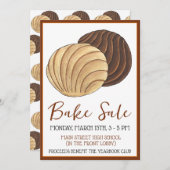 Conchas Mexican Food Pastry Bakery Bake Sale Kaart (Voorkant / Achterkant)