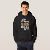 Conchas Pan Dulce Latina Mexican Mujer Concha Past Hoodie (Voorkant volledig)