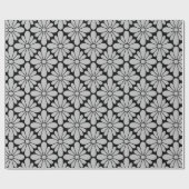 Concho Flower Pattern Grey Cadeaupapier (Vlak)