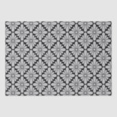 Concho Flower Pattern Grey Tissuepapier (Voorkant)