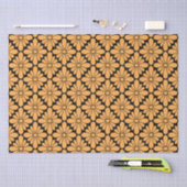 Concho Flower Pattern Marigold Tissuepapier (Craft)