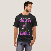 Conchologieconchology Seashell Outfit Seashell T-shirt (Voorkant volledig)