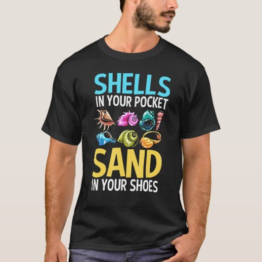 Conchology Seashell Outfit Conchologen Seashell T-shirt (Voorkant)