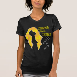Conchords Blondes geen Bombs T-shirt