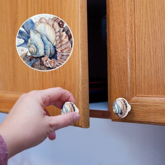 Conchschaal Keramische Knop
