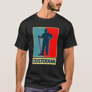 conciërge bewaarder t-shirt