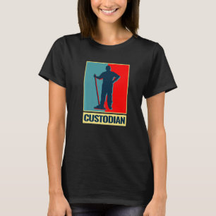 conciërge bewaarder t-shirt