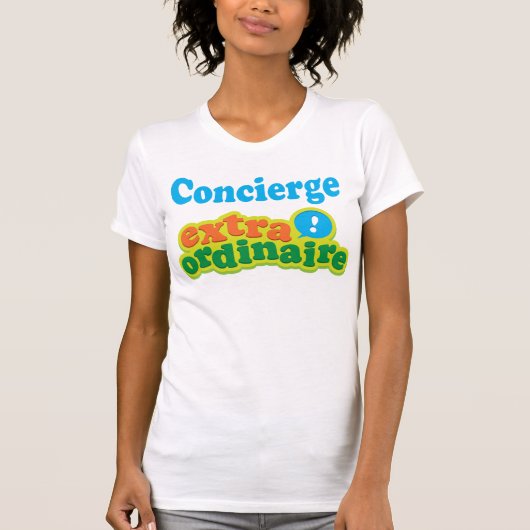 Concierge Extraordinaire Gift Idee T-shirt (Voorkant)