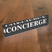 Concierge Naambordje (Zijkant)