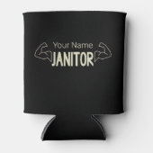 conciërge of conciërge-ontwerpfacilitatiemanager blikjeskoeler (Voorkant)