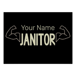 conciërge of conciërge-ontwerpfacilitatiemanager perfect poster