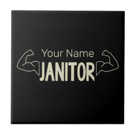 conciërge of conciërge-ontwerpfacilitatiemanager tegeltje