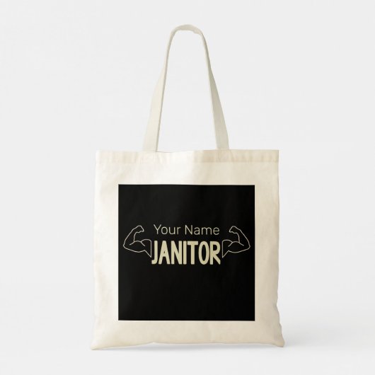 conciërge of conciërge-ontwerpfacilitatiemanager tote bag (Achterkant)