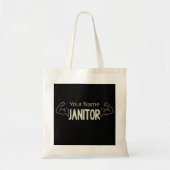 conciërge of conciërge-ontwerpfacilitatiemanager tote bag (Voorkant)