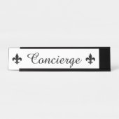 Concierge Sign Desk Bord Bureau Naambordje (Voorkant)