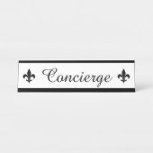 Concierge Sign Desk Bord Bureau Naambordje (Voorkant)