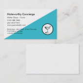 Concierge Visitekaartjes (Voorkant / Achterkant)