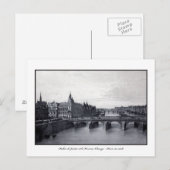 Conciergerie au 19e siècle - Parijs Briefkaart (Voorkant / Achterkant)