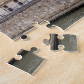 Conciergerie over de "le de la cite" in Parijs Legpuzzel (Zijkant)