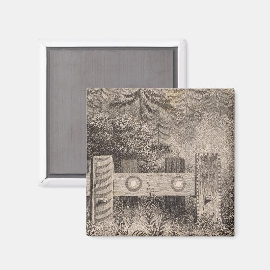 Concomely's Tomb, Astoria, Oregon Magneet (Voorkant / Achterkant)