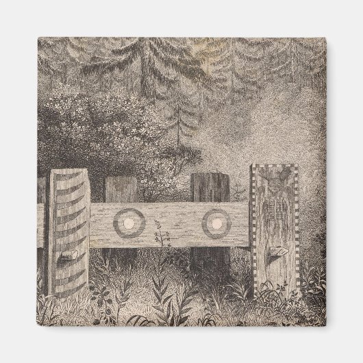 Concomely's Tomb, Astoria, Oregon Magneet (Voorkant)