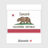 Concord California Sticker (Vel)