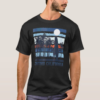 Concord California Summer 80s Beach Souven T-shirt