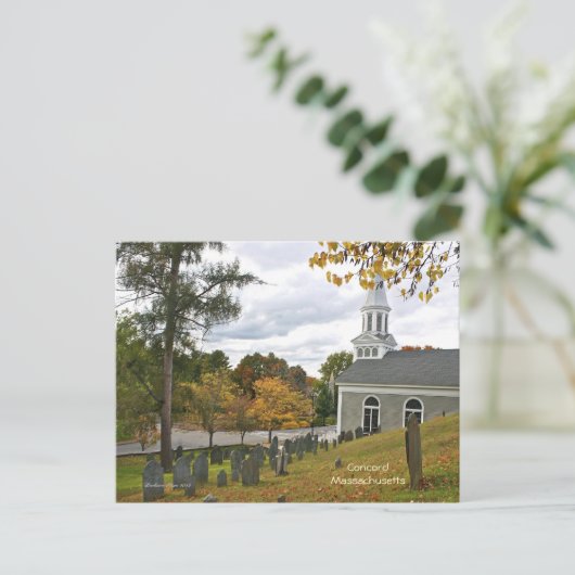 Concord Center Briefkaart (Staand voorkant)