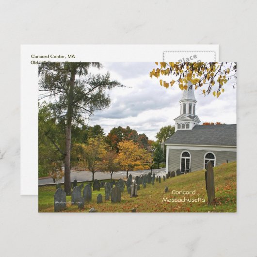 Concord Center Briefkaart (Voorkant / Achterkant)