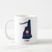 Concord coffee mug  koffiemok (Links)