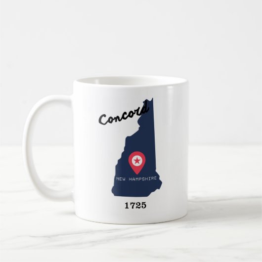 Concord coffee mug  koffiemok (Links)