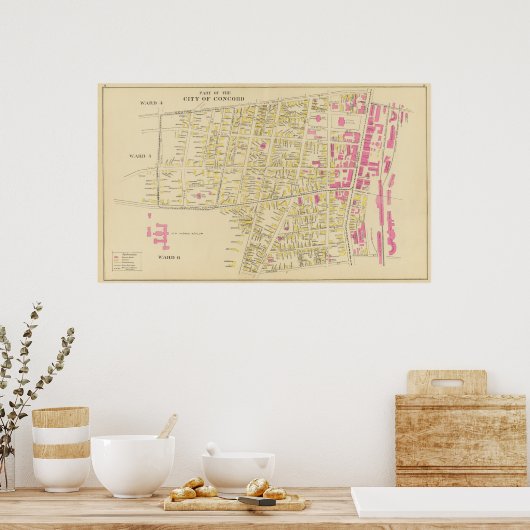 Concord, deel van poster (Keuken)