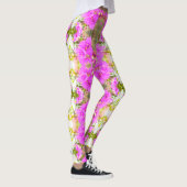 Concord Grape Tradescantia Flower-lgngs [Vendredi] Leggings (Rechts)