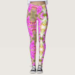 Concord Grape Tradescantia Flower-lgngs [Vendredi] Leggings