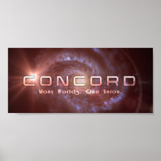 Concord Logo (10x4.5) Poster (Voorkant)