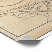 Concord MA Historical Map 1875 Poster (Hoek)