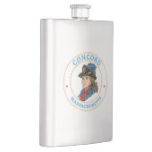 Concord Massachusetts Koloniaal Flacon (Rechts)