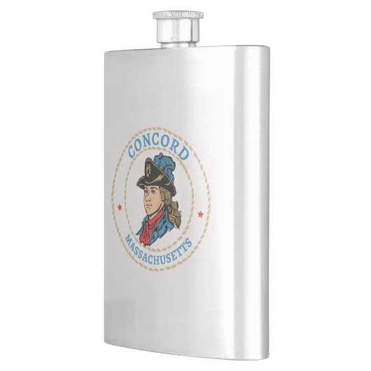 Concord Massachusetts Koloniaal Flacon (Links)