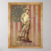 Concord Minuteman Poster (Voorkant)