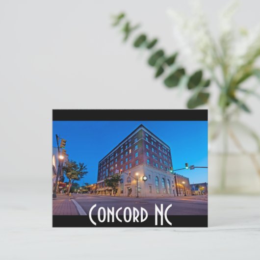 CONCORD NC BRIEFKAART (Staand voorkant)