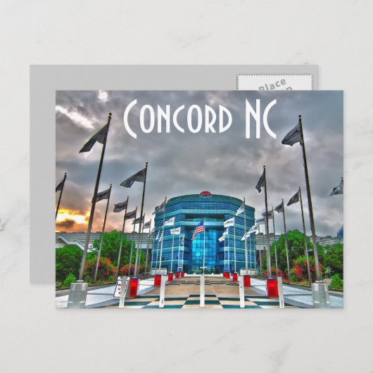 CONCORD NC BRIEFKAART (Voorkant / Achterkant)