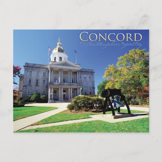 Concord, New Hampshire Briefkaart (Voorkant)