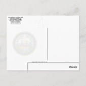 Concord New Hampshire Briefkaart (Achterkant)