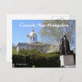 Concord, New Hampshire Briefkaart (Voorkant / Achterkant)