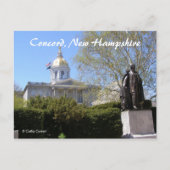 Concord, New Hampshire Briefkaart (Voorkant)