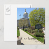 Concord, New Hampshire Briefkaart (Voorkant / Achterkant)