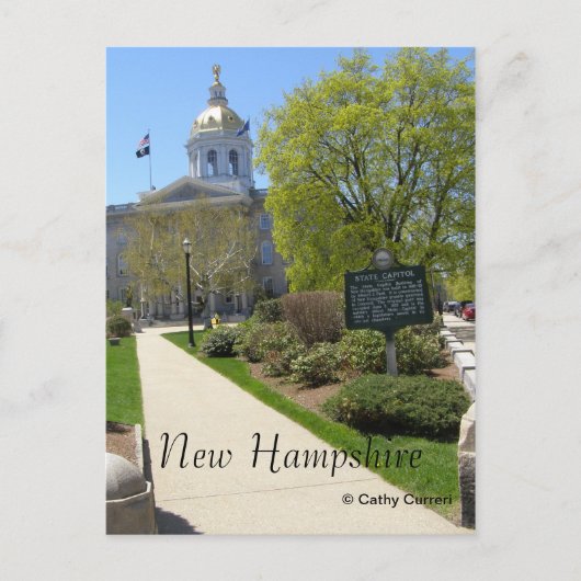 Concord, New Hampshire Briefkaart (Voorkant)